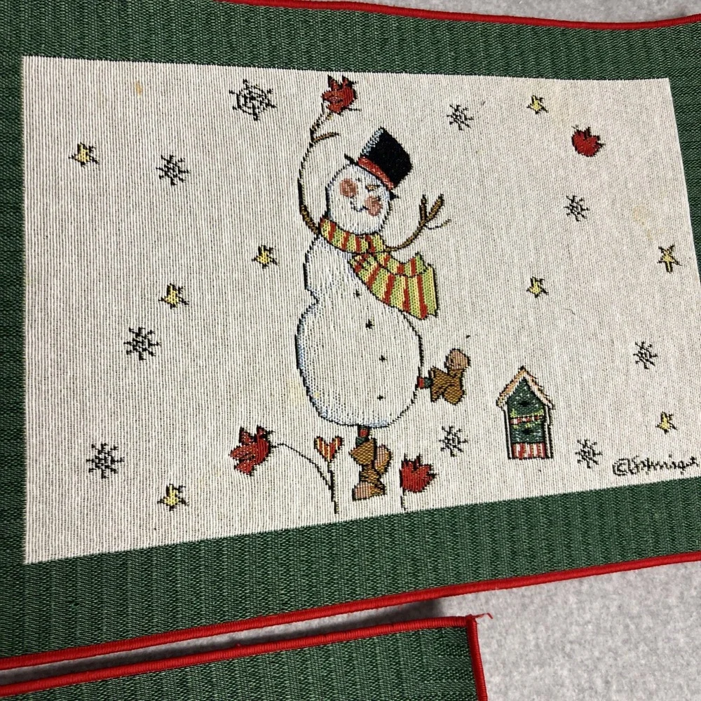 Winter Placemats-Set of 14-Susan Winget 